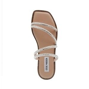 Steve Madden Women's Starie Rhinestones Sandals Size 6.0